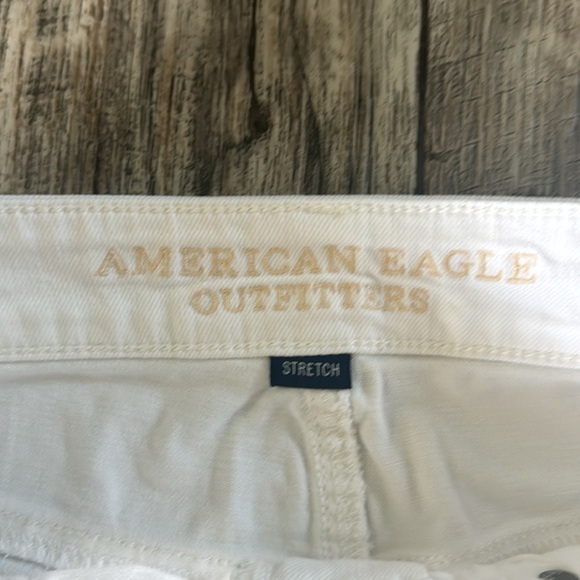 AMERICAN EAGLE OUTFITTERS HI-RISE STRECH JEAN SHORTS, 6 - Picture 7 of 12